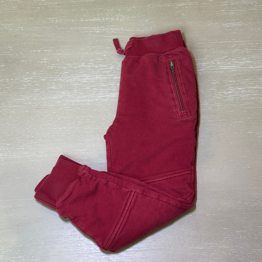 Hanna Andersson Burgundy Joggers for Kids